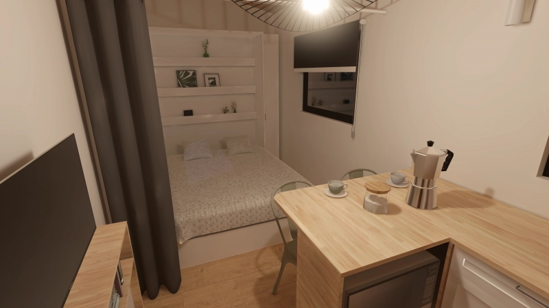 Visite VR Tiny house